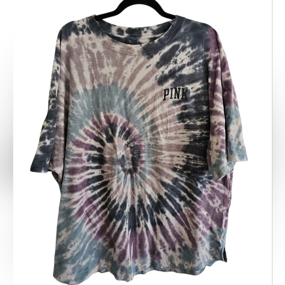 PINK Victoria's Secret Tie-Dye Short Sleeve Tee - Picture 2 of 5